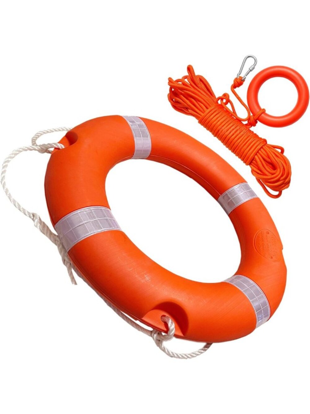 23 & 28 Inch Boat Safety Throw Ring - Life Preserver Buoy for Water Safety